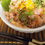 マグロサーモン丼とミリオンベル