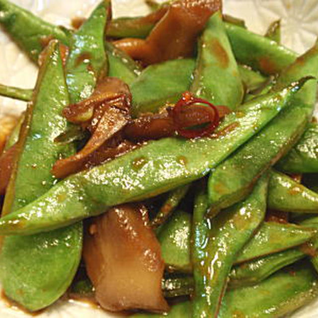 舞茸といんげんの甘辛炒め（レシピ付）