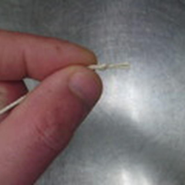 焼豚のタコ糸の最初の結び方