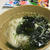 わかめスープ de 温麺 (*≧∀≦*)笑笑