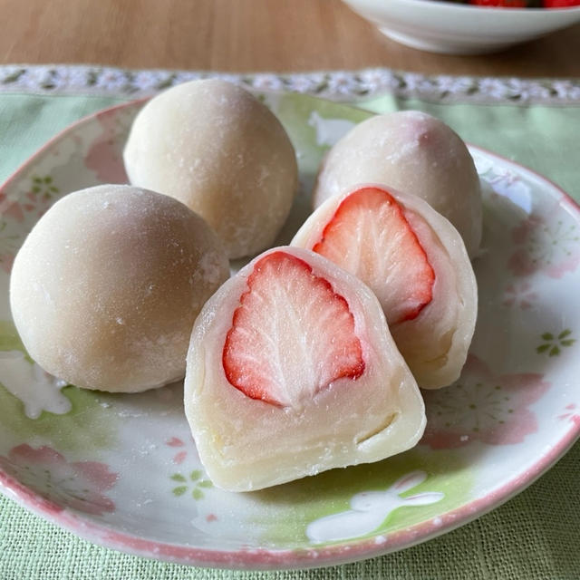 いちご大福、苺マフィン