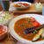 夏野菜をトッピングしたポークカレー、昨日の晩ごはん#本日のおうちごはん