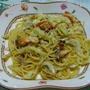 サーモンのマスタード・クリームパスタ（創作パスタ）