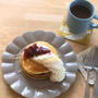 もっちりと仕上がったパンケーキミックス！！