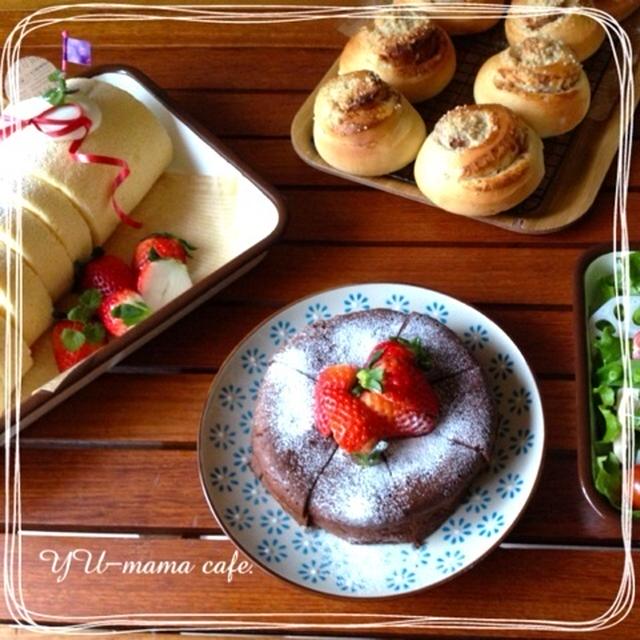 我が家のバレンタイン♡と差し入れ。