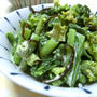 安定の美味しさ♪　菜の花の塩昆布入り塩麹マヨ和え