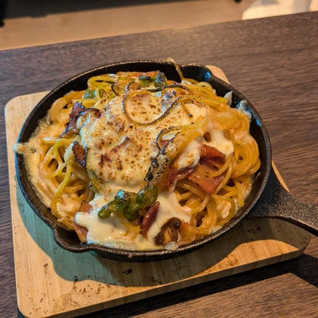 息子ごはん　〜焼きナポリタン〜