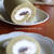 餡子入り抹茶のきな粉クリームロールケーキ