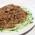 ピリ辛の肉味噌で☆ジャージャー麺(炸醤麺)