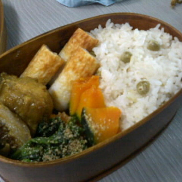 豆ごはん☆弁当