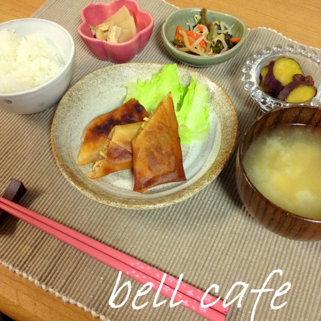 大好き☆春巻きのお夕飯
