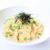 ビストロオーブンでスタート！→混ぜる【Bistro明太クリームパスタ】