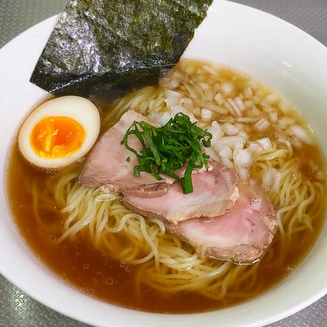 「冷やし煮干しラーメン」の作り方