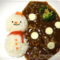 雪だるまカレー by よーちんママさん
