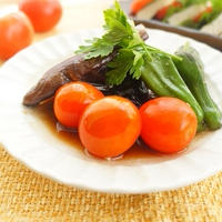 【モニター】本みりん×バルサミコで自家栽培夏野菜の洋風揚げ浸し