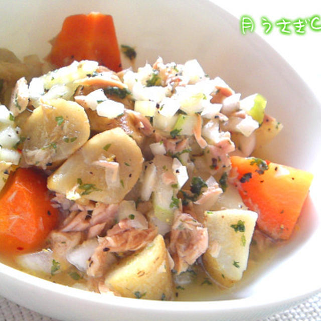 爽やかツナレモン根菜
