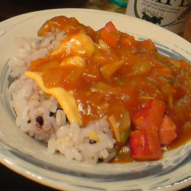 完熟パパイヤ入りカレー