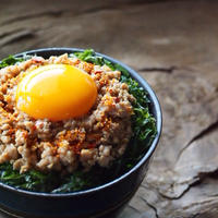 甘辛鶏そぼろ丼【スパイス大使】