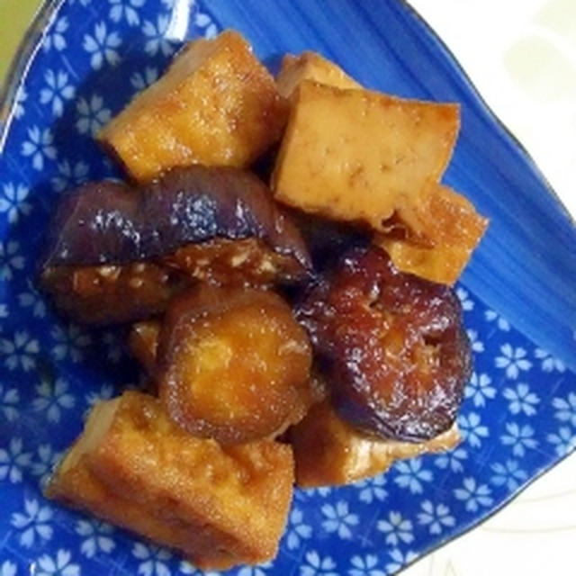 茄子と厚揚げの南蛮煮