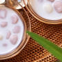 簡単アジア風デザート♪いちご白玉ココナッツミルク