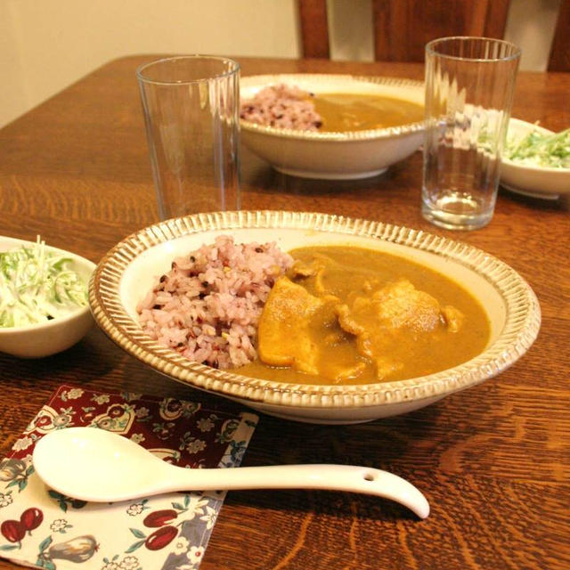 ノンオイル野菜たっぷりポークカレー