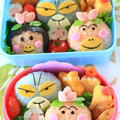 運動会（のはずだった）★はなかっぱ弁当（キャラ弁）