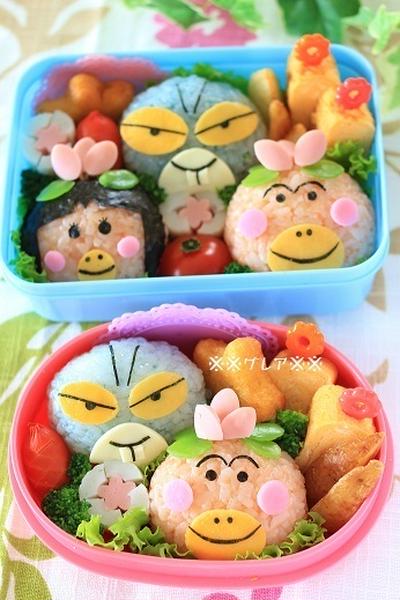 ラブリーキャラ弁 花 最高の花の画像