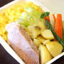 お弁当：うど・アスパラ・絹さや・にんじんの春野菜サラダ