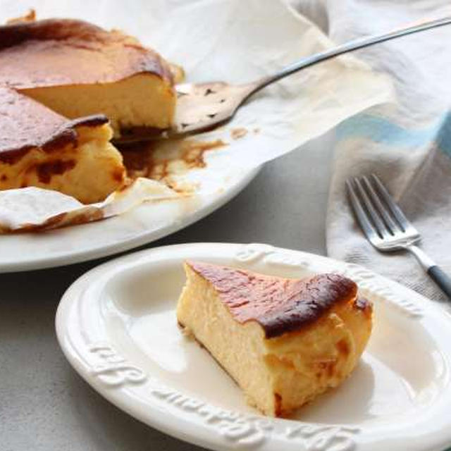 バスク風チーズケーキ♪