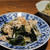 新玉ねぎとワカメのひまわりオイルドレッシング和え