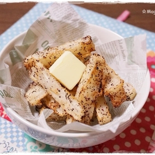 長芋フライドポテトゆかりバター味