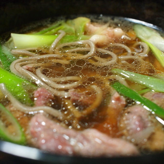 鴨南蛮とカレーうどん