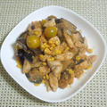 ◇鶏むね肉と栃木県産なすのケチャソース炒め