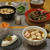 鶏団子と焼きネギの熱いお蕎麦など