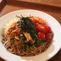 暑い日はぶっかけ蕎麦