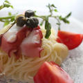 蛸とフルーツトマトの冷製スパゲティ by akoakkoさん