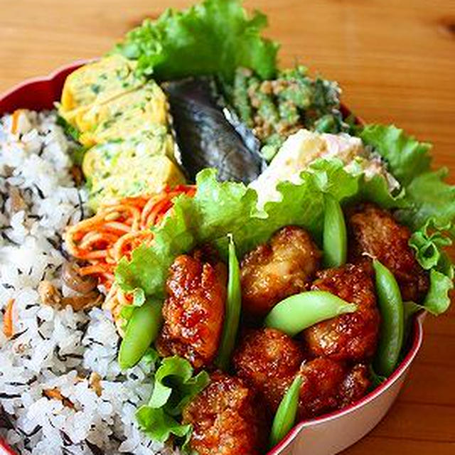 ２０分弁当（レシピ付き）