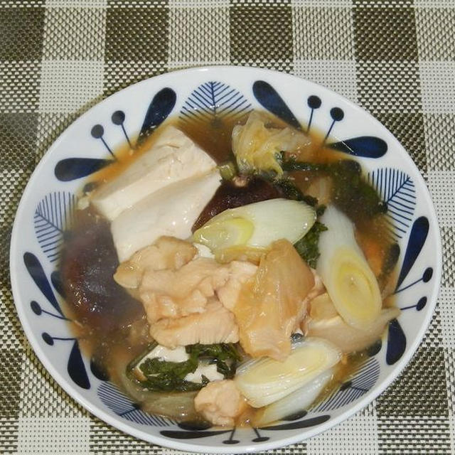 鶏胸肉の肉豆腐