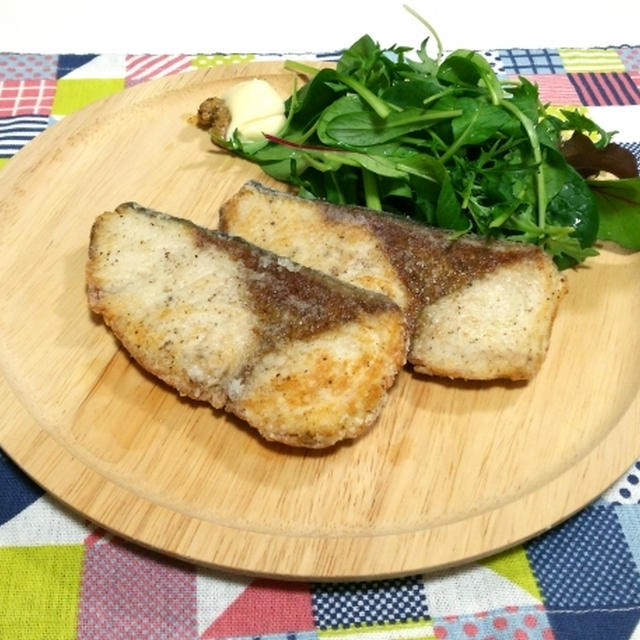 ブリのあっさり揚げ焼き