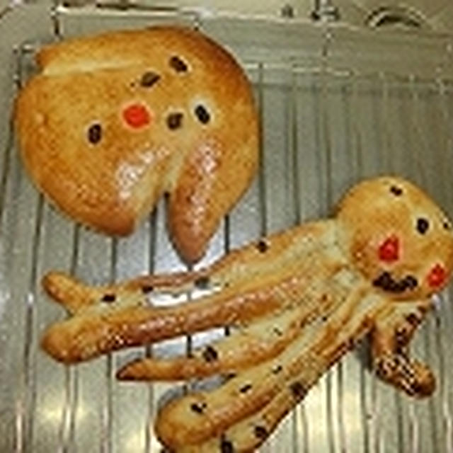 子供たちが集まって‘動物パン作り’