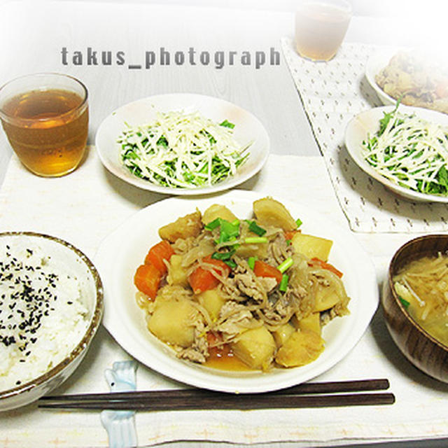 肉じゃが定食