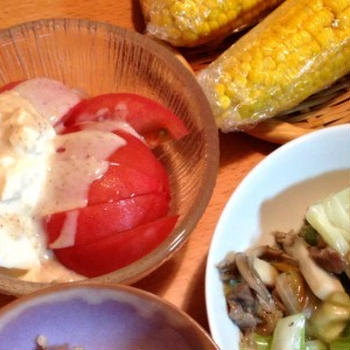 八宝菜とおぼろ豆腐