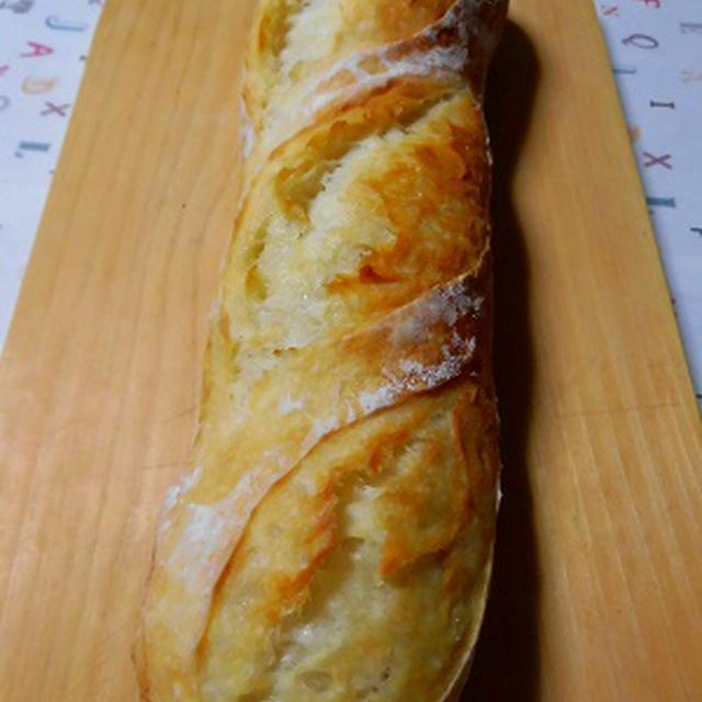上手く焼けた・・フランスパン～