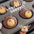 トナカイマフィンになるはずが…くま？🐻クリスマスマフィン焼いてみました♡【クッキー・マフィンレシピもあります】