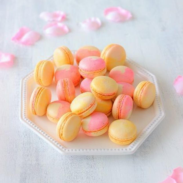 春色マカロン♪味も春だよ♪