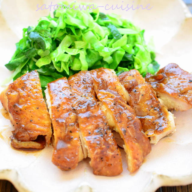 【鶏もも肉の照り焼き】少ない調味料で味付けしっかり☆旦那さん絶賛！簡単おかず