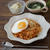 韓国風焼き飯（ポックンパ）とキャベツとツナのサラダ