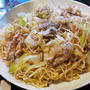 【豚肉とネギのしょうゆ焼きそば】マジでたまらないですから。
