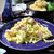 レンジで☆チーズたっぷりカルボナーラうどん