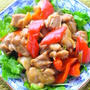 シュガーカットゼロで鳥肉と生姜の中華炒め